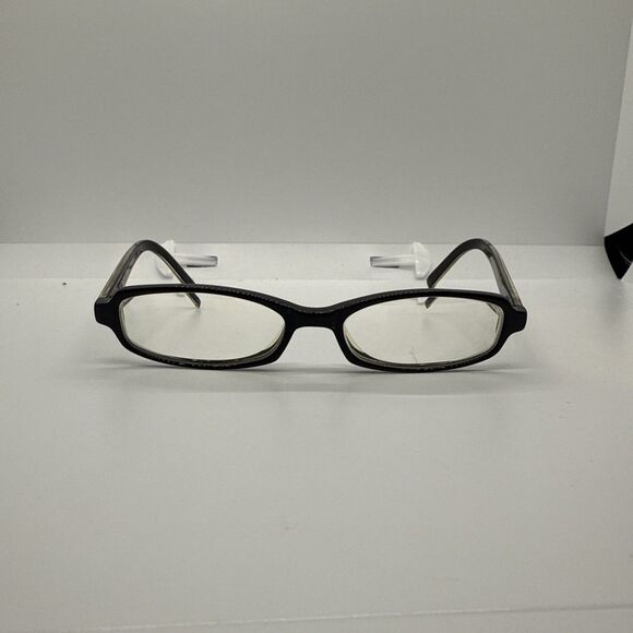 Ralph Lauren RL1454 ORB3 Small Black Rectangular Eyeglasses Frame 50-16 135 - Picture 2 of 8